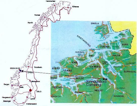 بيت للعطل Sunndalsfjord Fredsvik Meisalstranda 455,506 Og 508